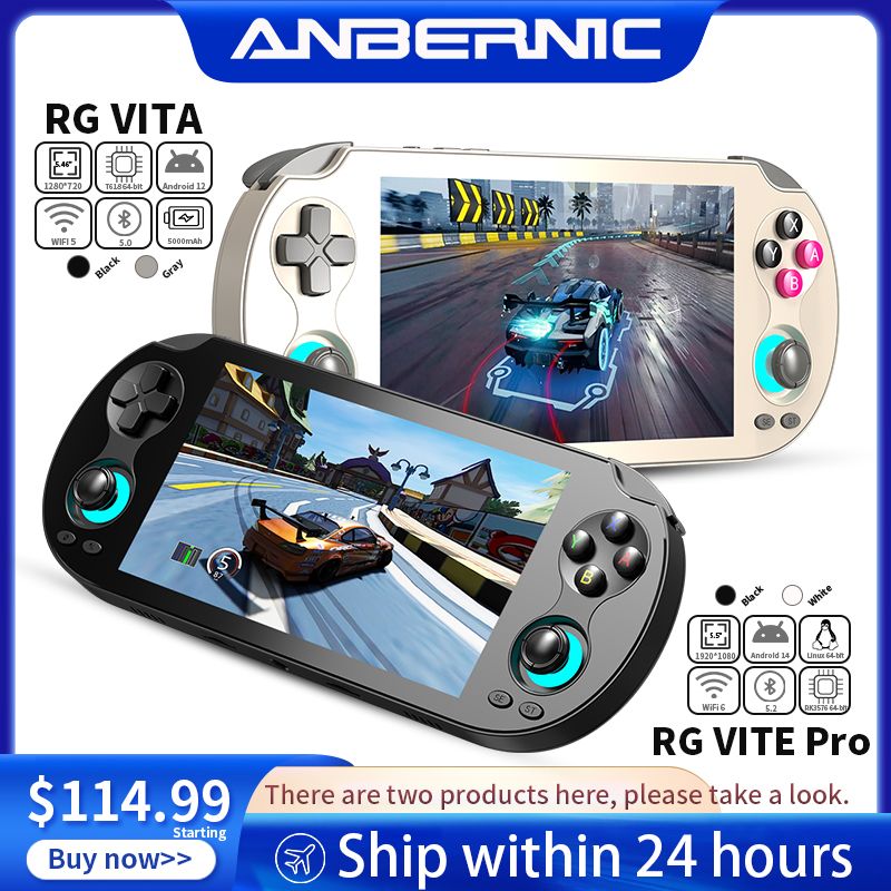 Android Tablet Gaming Accessories - Console di Gioco Portatile ANBERNIC RG