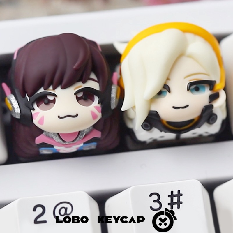 Keycaps in Resina OW Kiriko &  - Tablet Cute Accessories recensione e prezzo